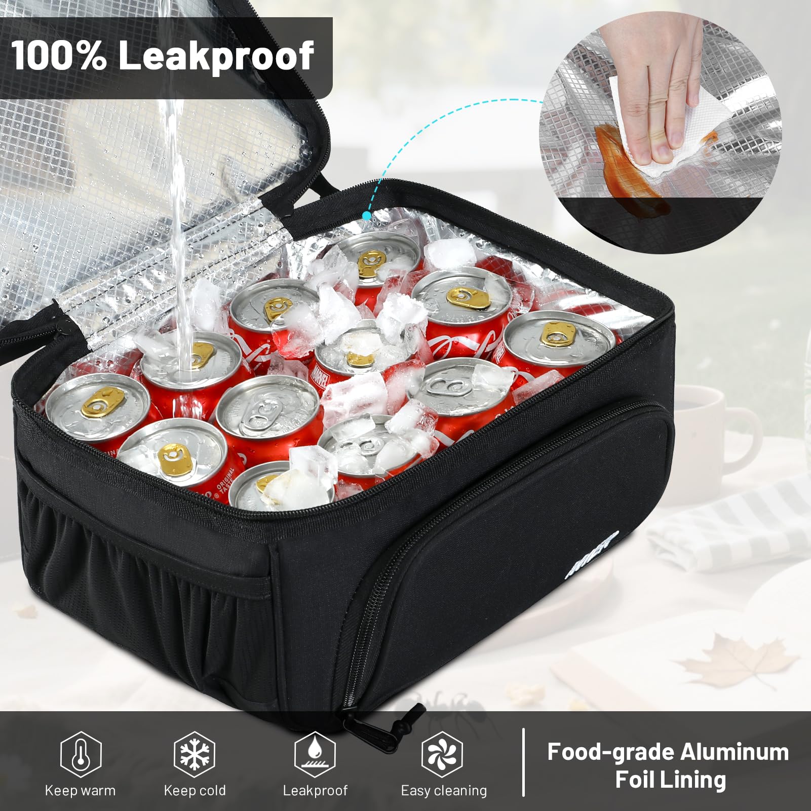 MIER bolsillo frontal con utensilios, acceso rápido a accesorios