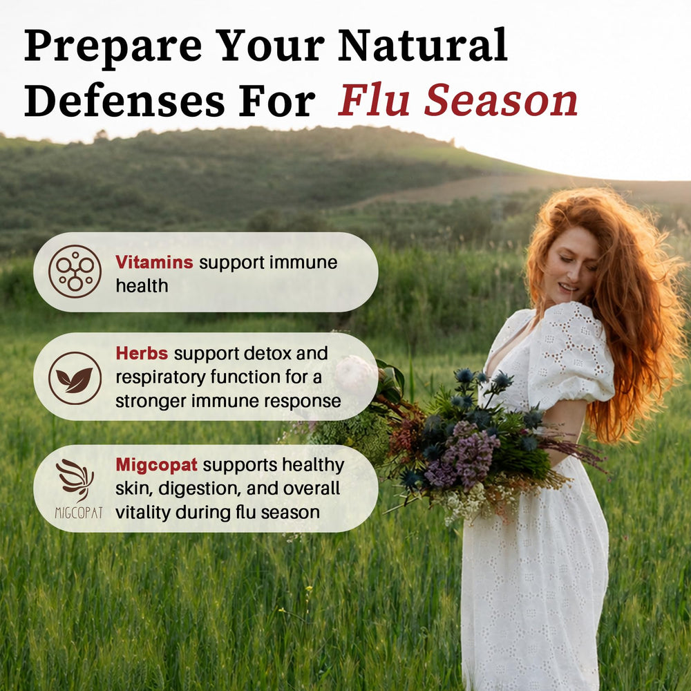 Migcopat ingredientes vegetales frescos que reflejan la mezcla herbal