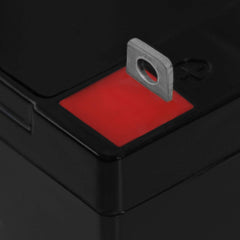 Mighty Max primer plano de superficie y sello AGM para seguridad