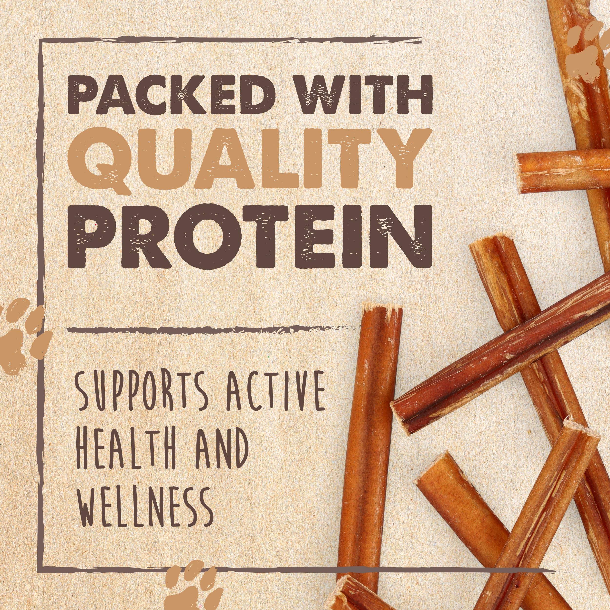 Mighty Paw acabado natural del producto sin aditivos ni conservantes