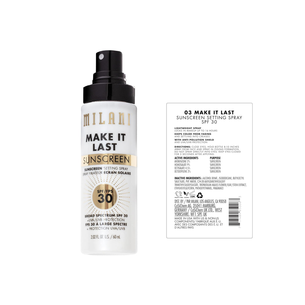Milani textura de micro-neblina que ofrece aplicación uniforme y ligera