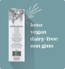 milkadamia detalle de textura cremosa ideal para bebidas