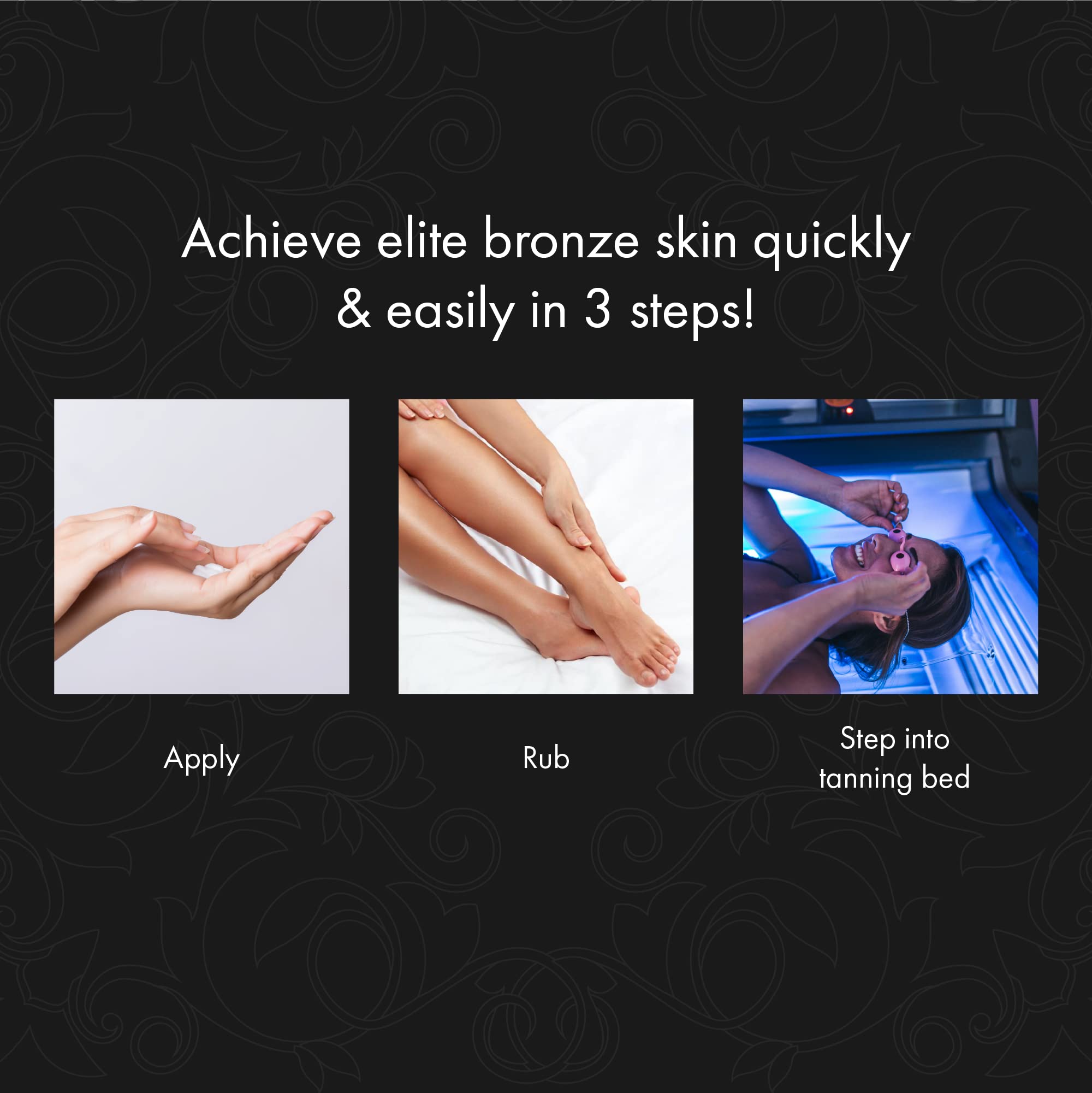Millennium Tanning uso al aire libre con piel bronceada y protegida