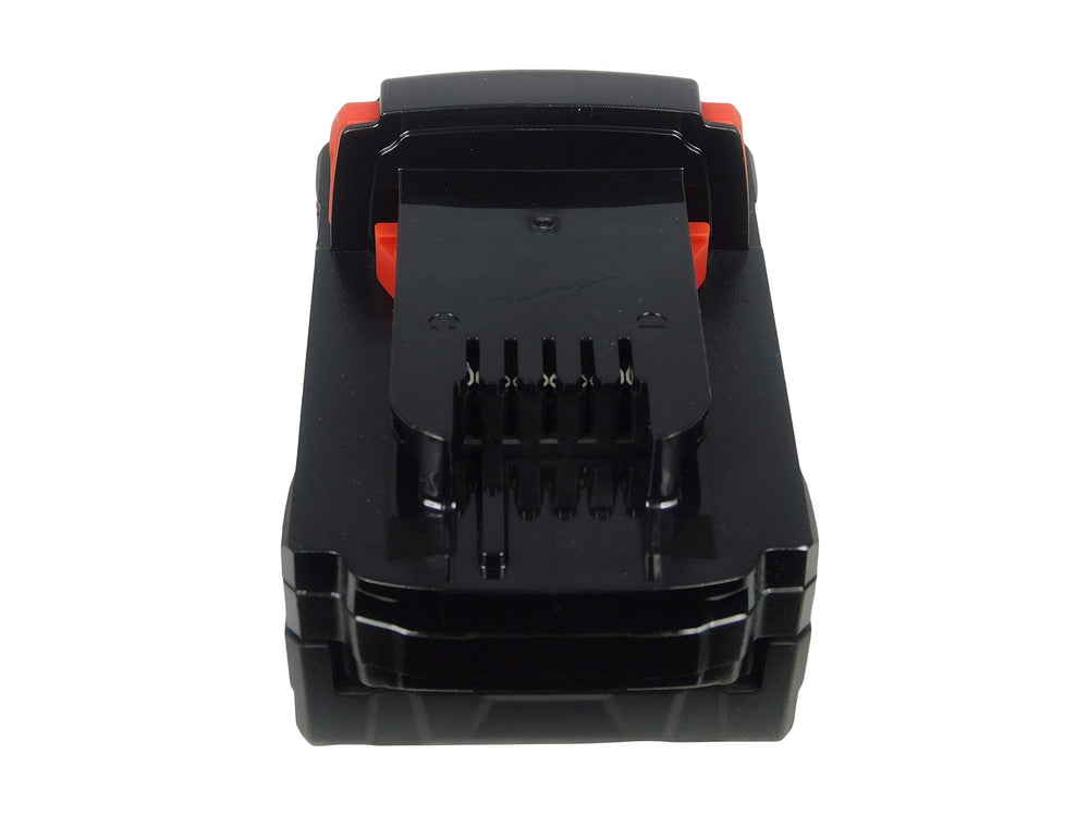 Milwaukee M18 batería instalada en herramienta, mayor tiempo de trabajo
