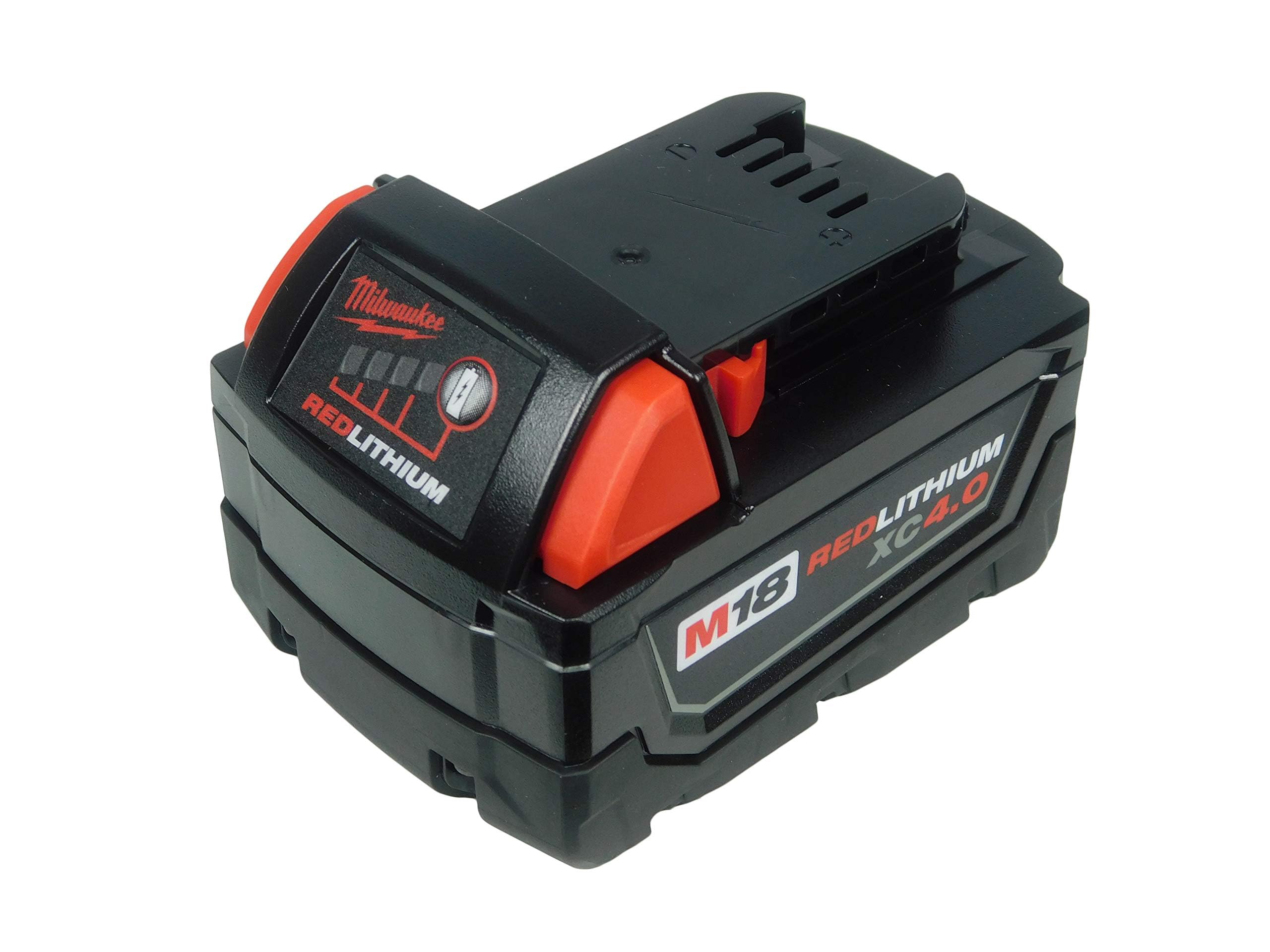 Milwaukee pack M18 48-11-1840 frontal mostrando diseño robusto y más autonomía