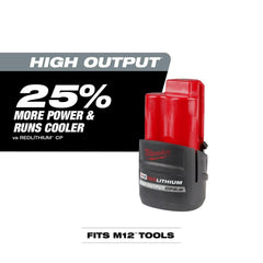 Milwaukee M12 textura de carcasa reforzada para mayor durabilidad