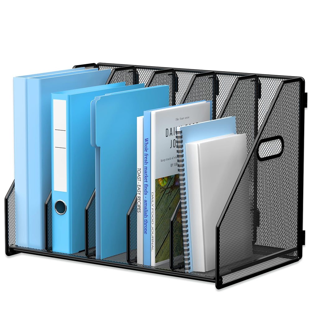 MINDEPOT vista frontal con cinco secciones para organización rápida
