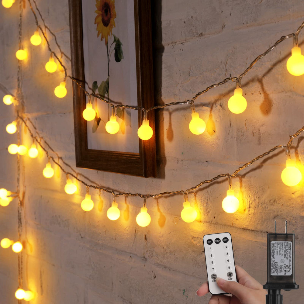 Minetom frente del empaque mostrando las luces y beneficios decorativos