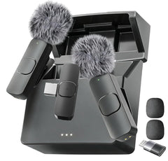 Mini Mic Pro frontal mostrando el diseño compacto y fácil de sujetar