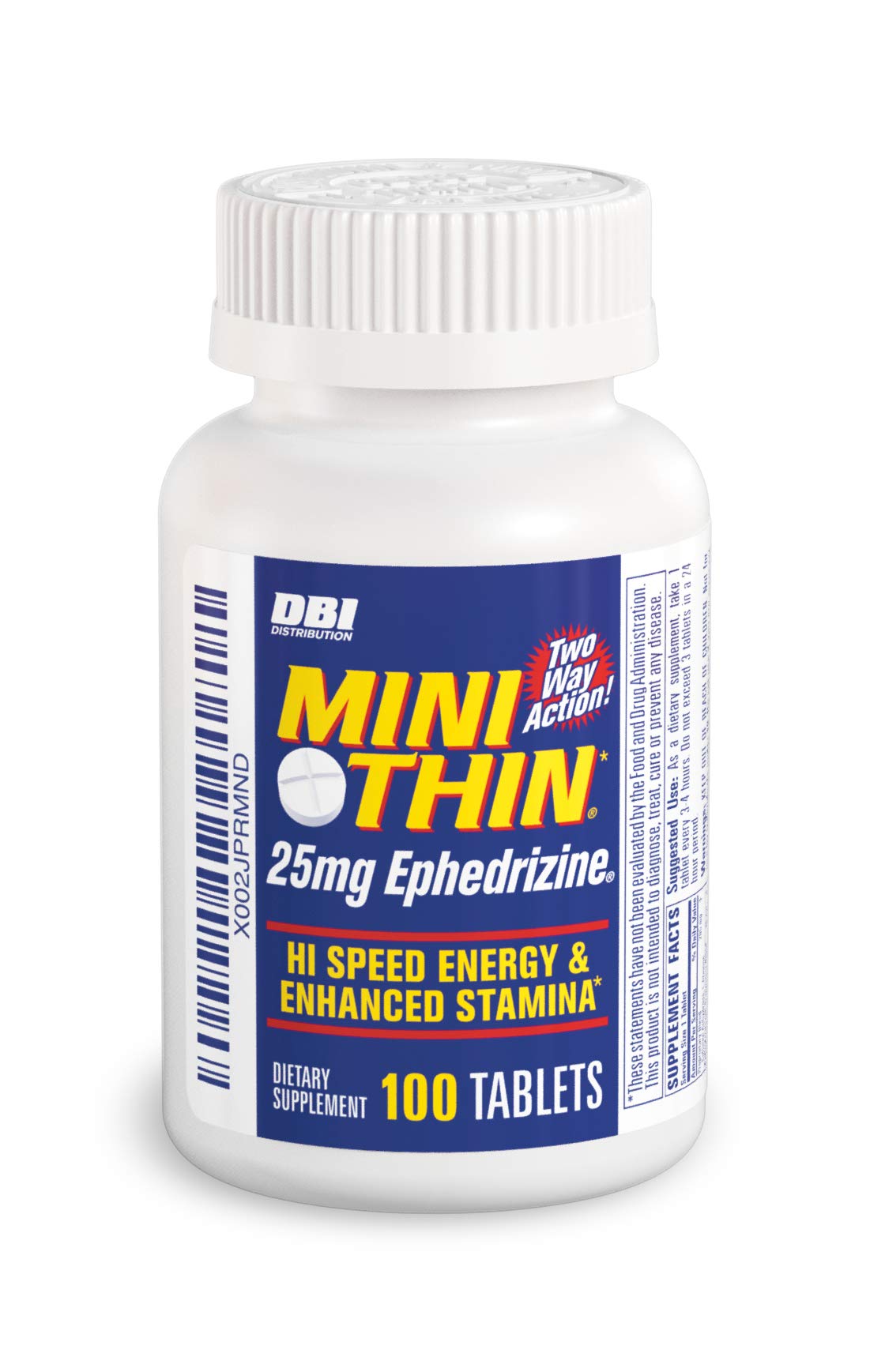 Mini Thin frasco frontal mostrando la marca y diseño, beneficio: portátil y práctico