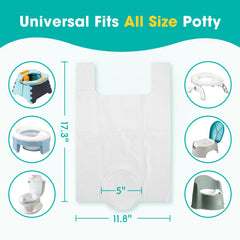 Minne Baby textura del material PE resistente, prevención de fugas