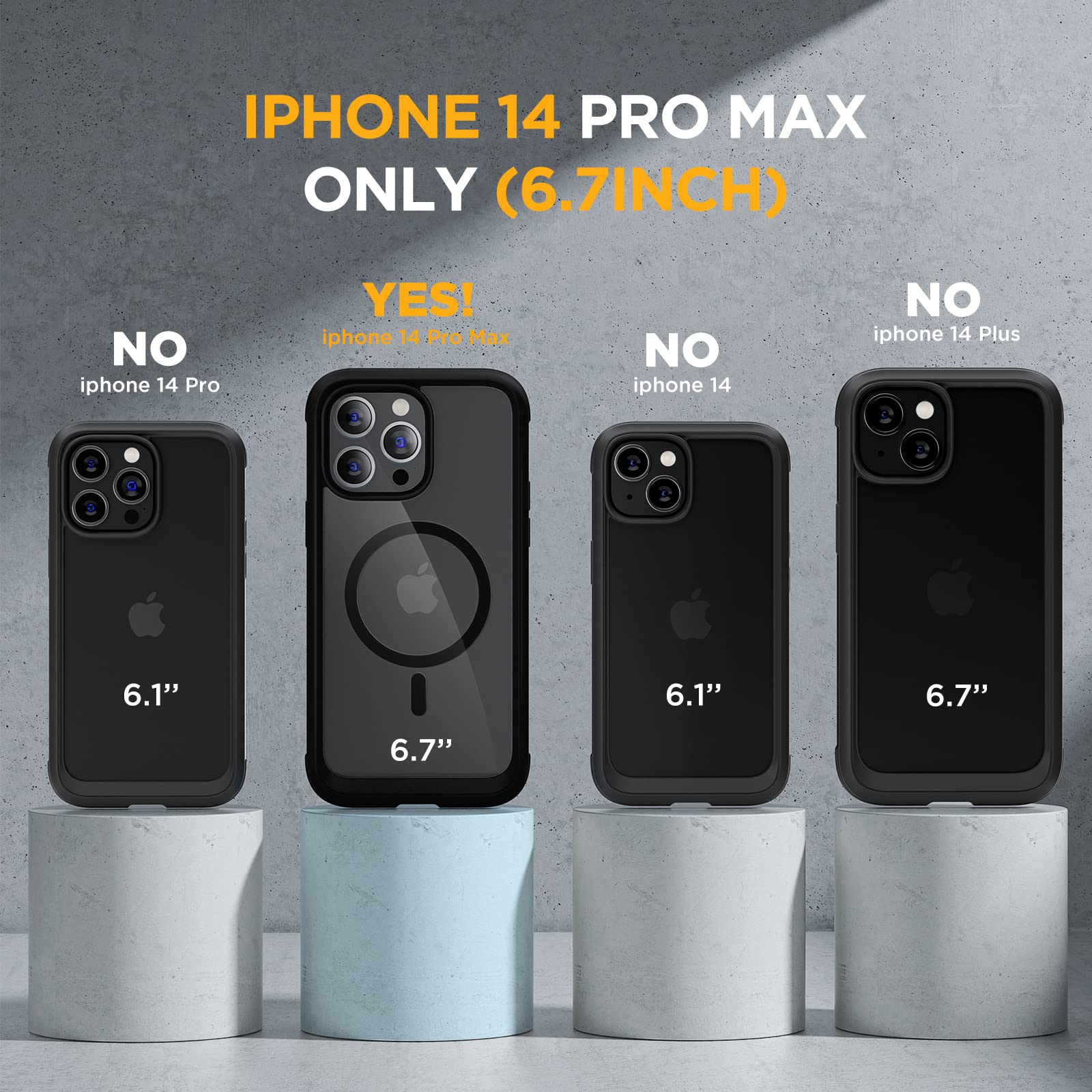 Miracase empaque y contenido que incluye funda ensamblada y manual de instalación