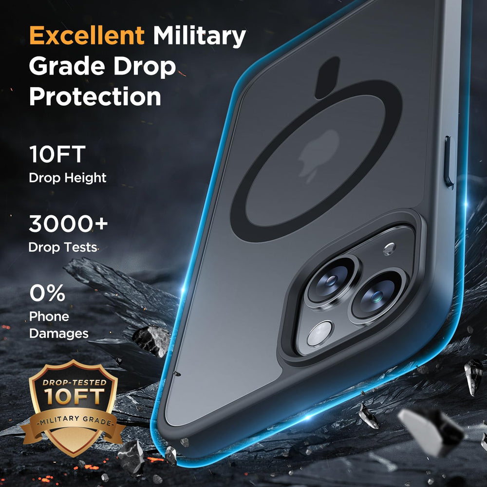 Miracase paquete con dos protectores templados para protección inmediata de pantalla