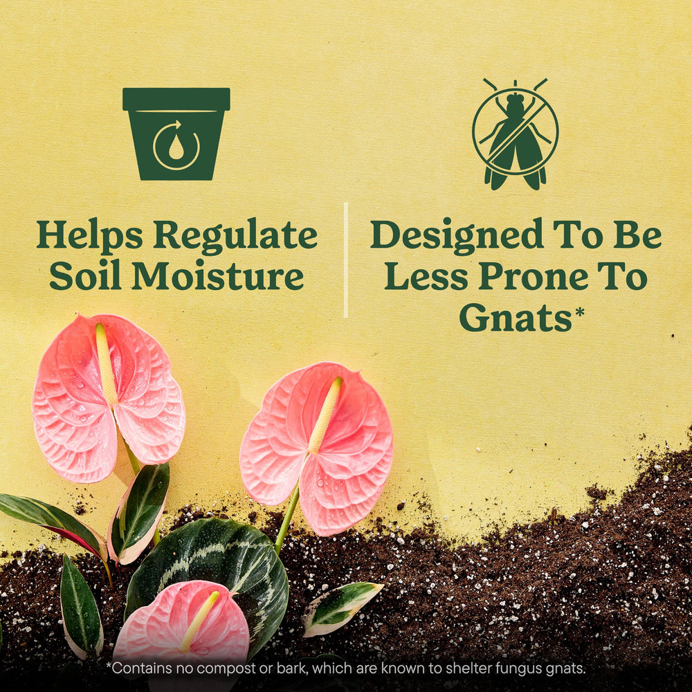 Miracle-Gro etiqueta con ingredientes clave para una mezcla balanceada