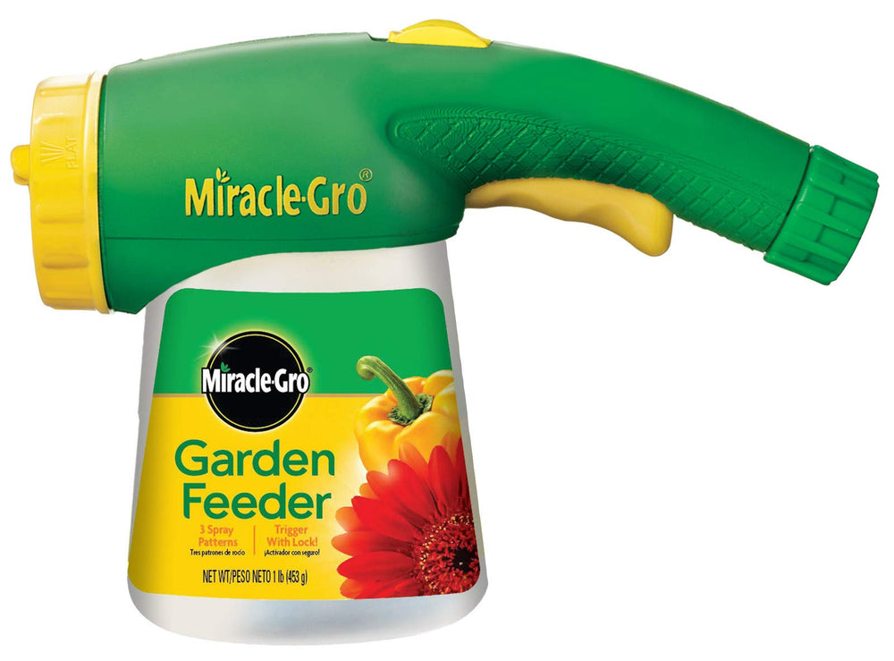 Miracle‑Gro vista frontal del atomizador y frasco listo para usar