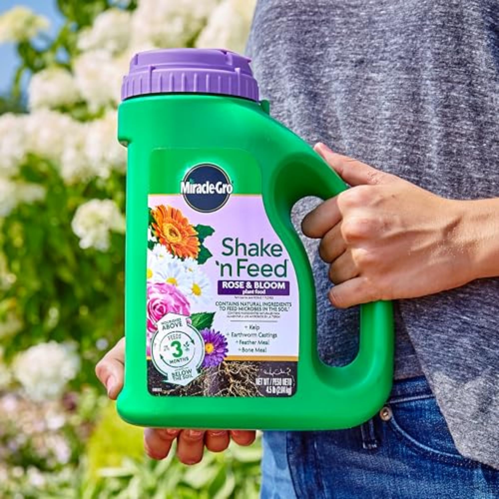 Miracle-Gro aplicación en maceta para floración controlada