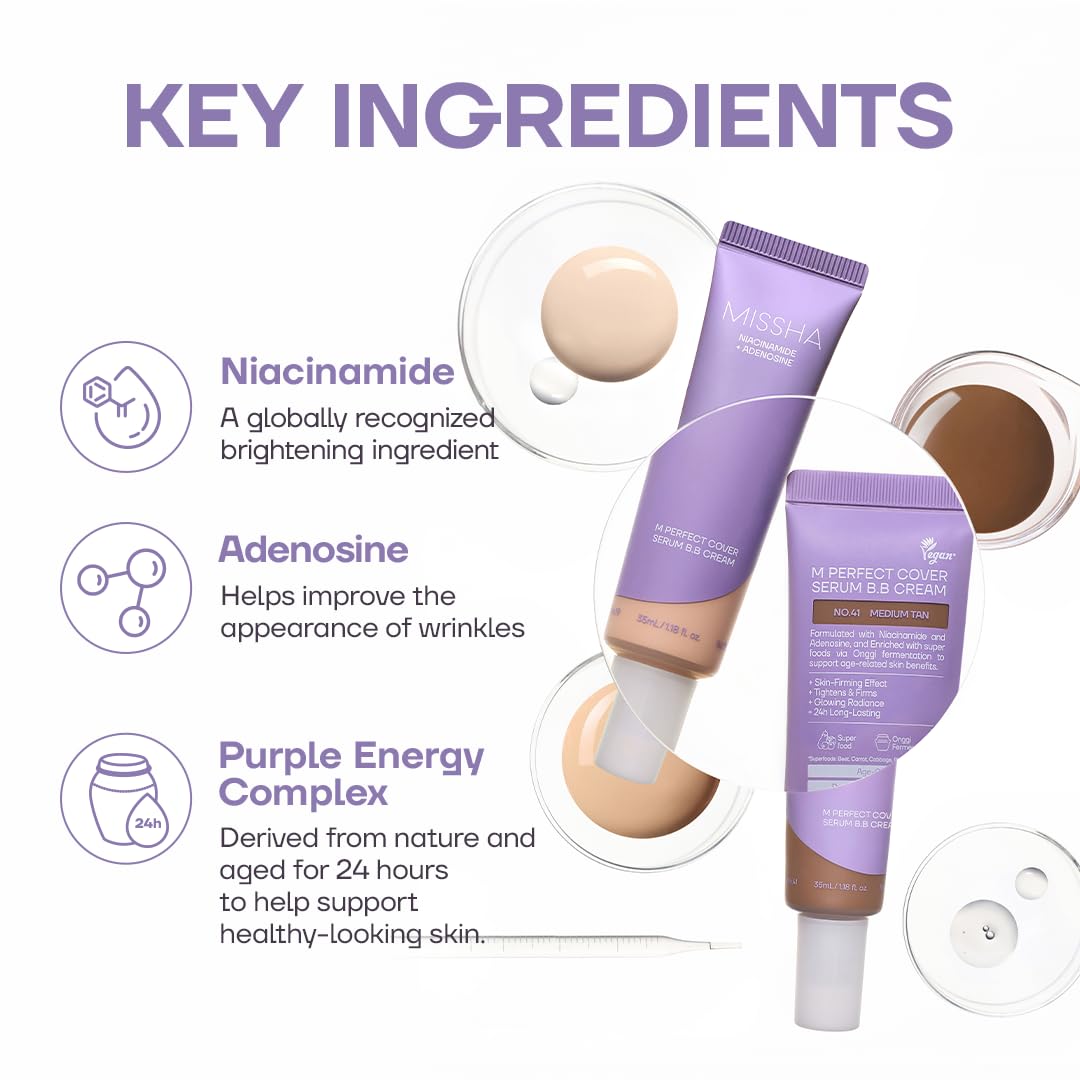 MISSHA etiqueta con ingredientes destacando bifida ferment lysate