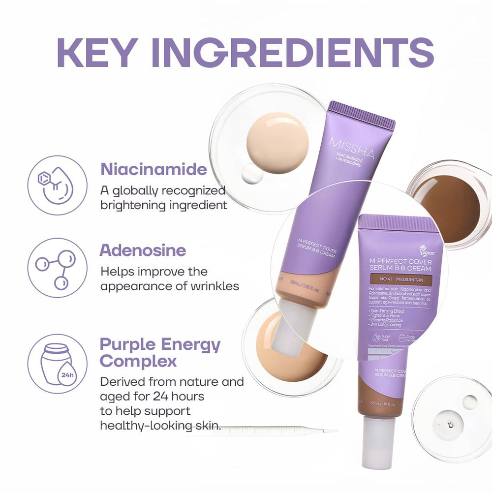 MISSHA etiqueta con ingredientes destacando bifida ferment lysate