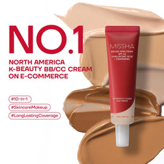 MISSHA textura cremosa de la BB Cream que facilita difusión y acabado hidratante