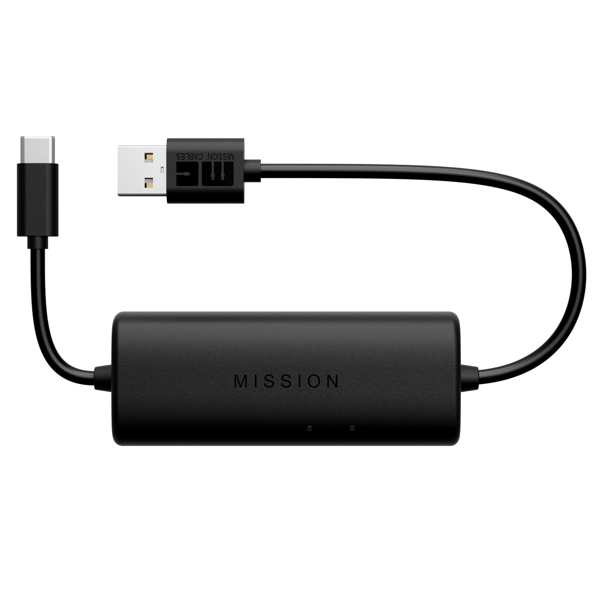 Mission Cables conector Micro-B y adaptador USB-C incluido para compatibilidad