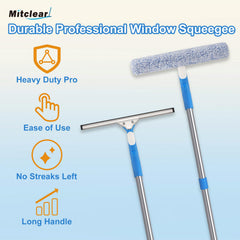 Mitclear detalle de la hoja de silicona para limpieza sin rayas