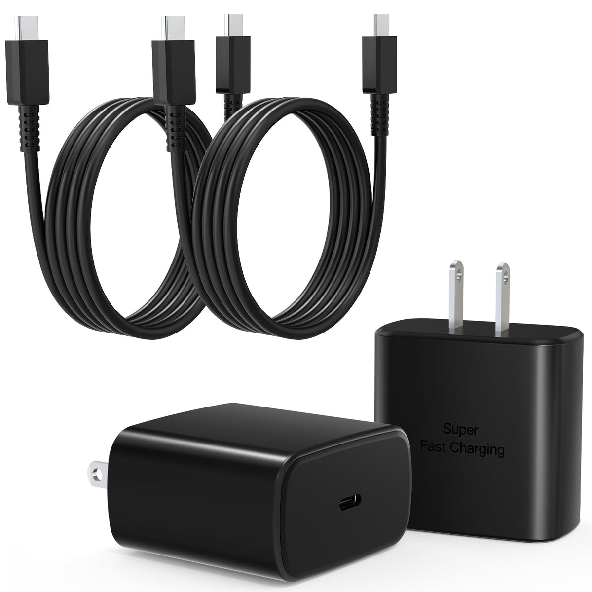 Mitesbony adaptadores y cables mostrados juntos para carga rápida y ahorro de espacio