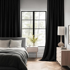 MIULEE detalle de tejido triple que reduce luz y protege muebles