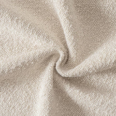 MIULEE primer plano textura bouclé que aporta interés táctil