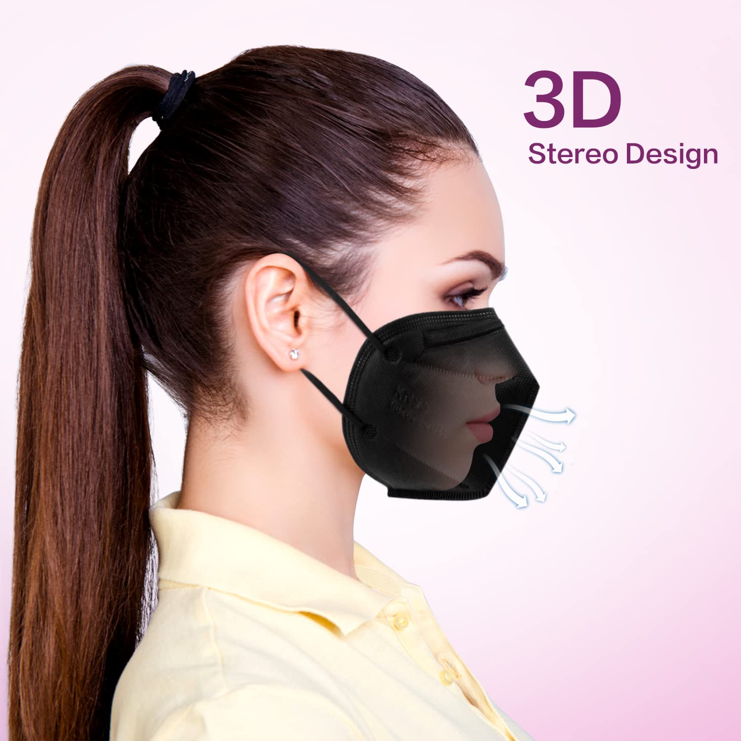 Miuphro clip nasal ajustable y gomas elásticas que aseguran ajuste personalizado