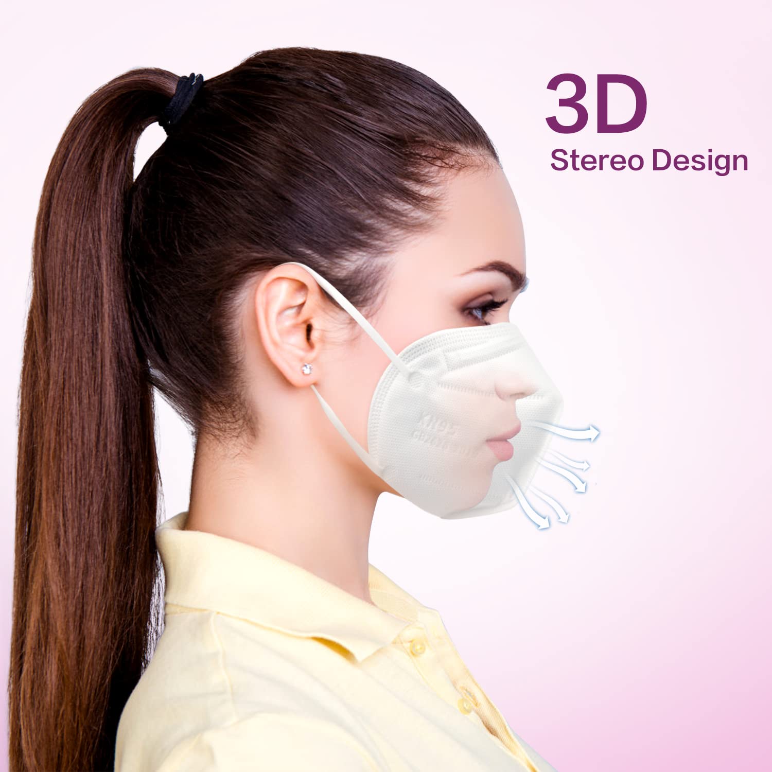 Miuphro mascarilla en 3D que mantiene espacio frente a la boca