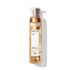 Mizani envase frontal de mousse que muestra diseño y fijación ligera