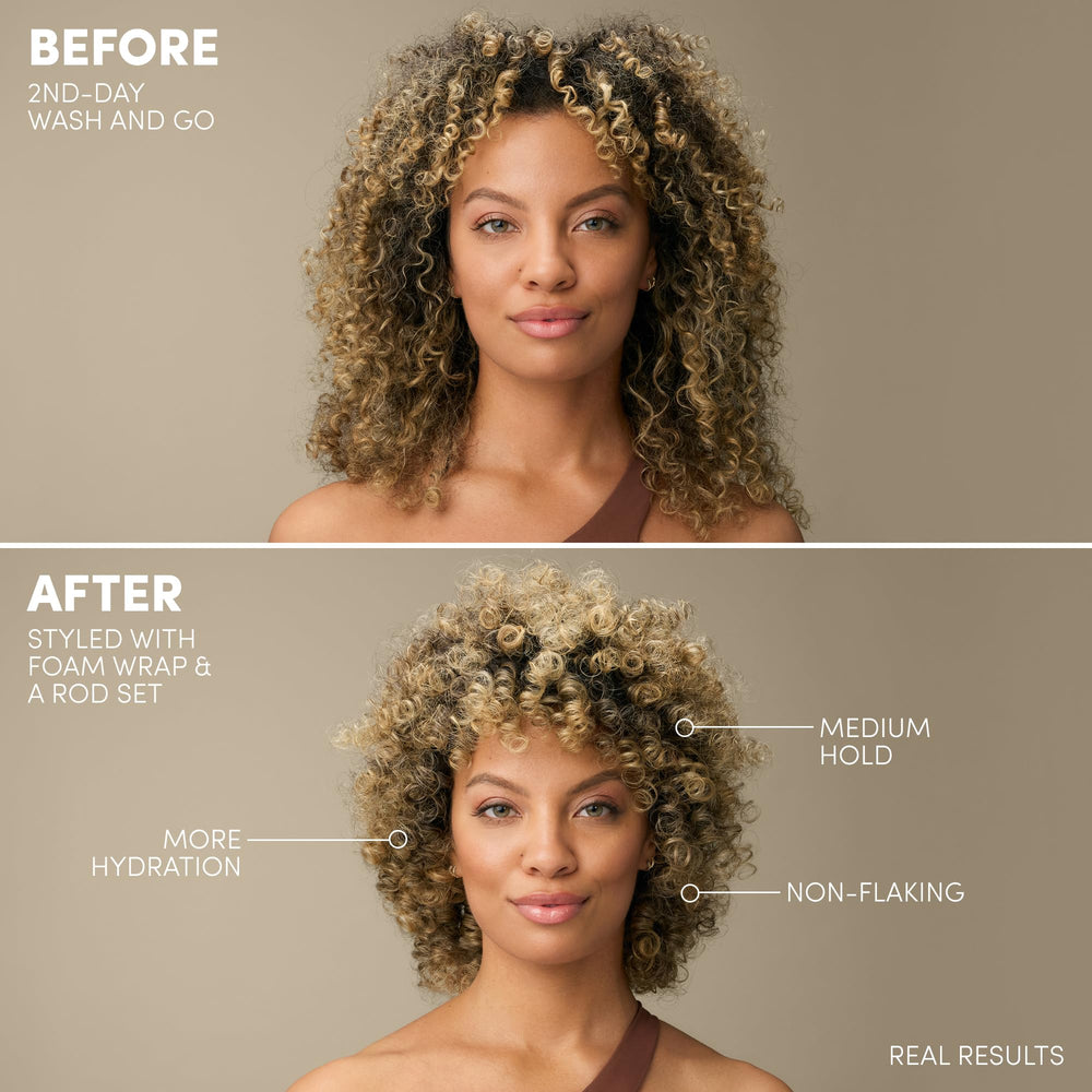Mizani mousse aplicada en mano, demostrando fácil distribución y economía