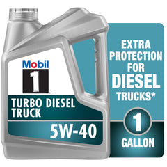 Mobil 1 envase frontal de 1 galón mostrando protección avanzada