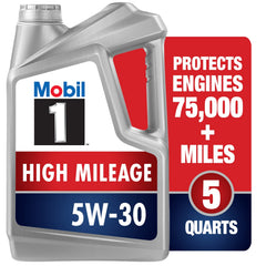 Mobil envase frontal mostrando 5 quart y beneficio de protección