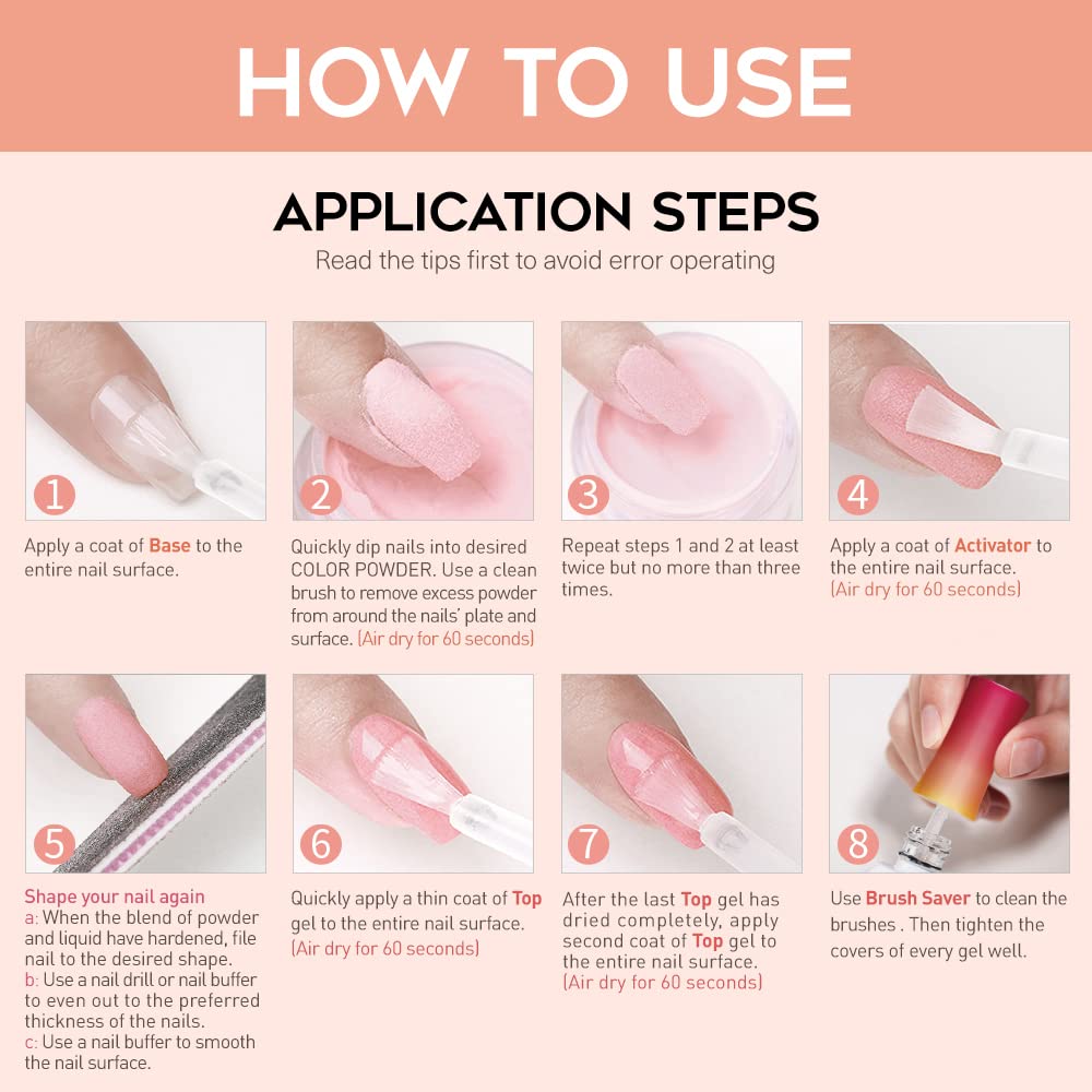 modelones uñas finalizadas con brillo de salón y acabado profesional