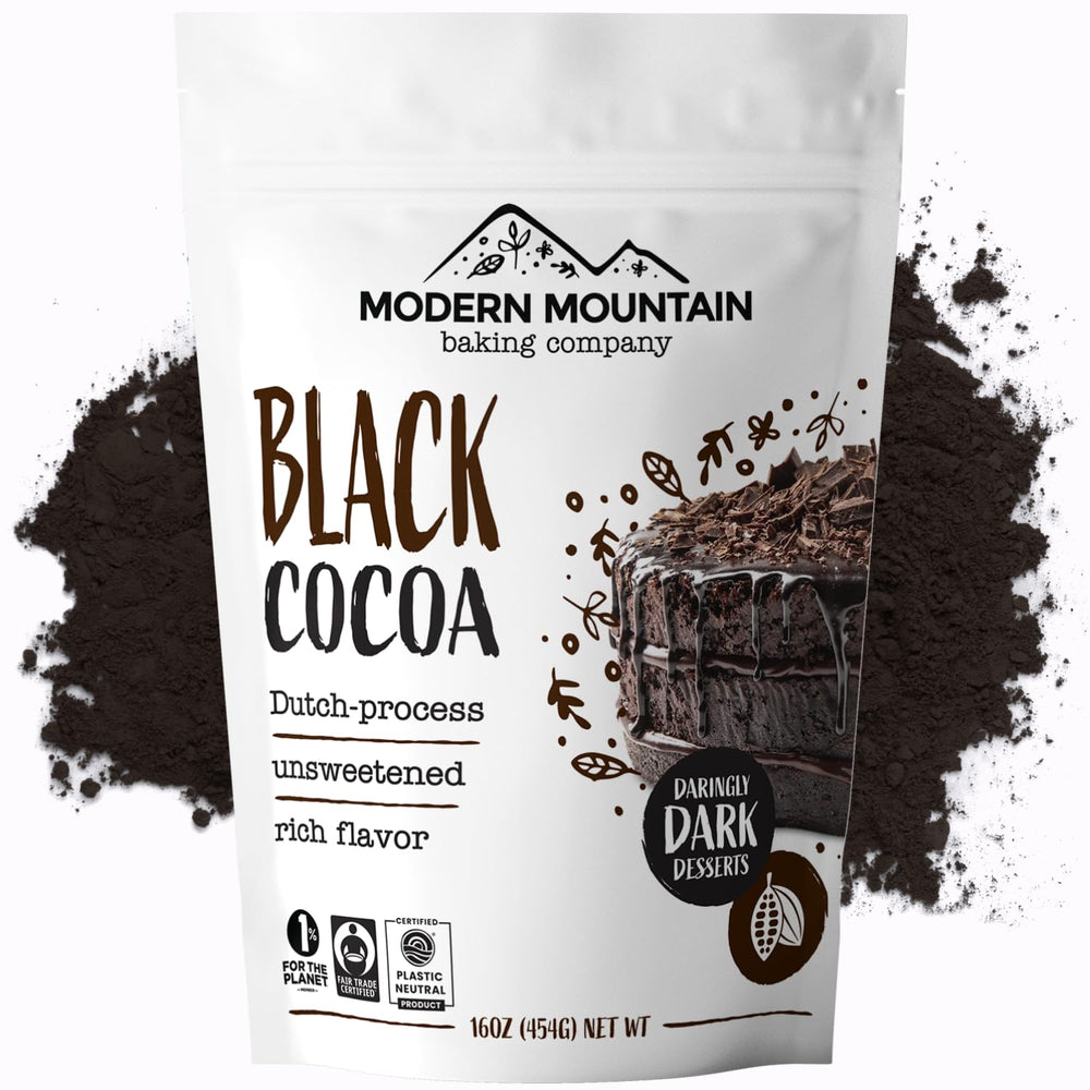 MODERN MOUNTAIN front packaging showing 1 lb bag and product name, highlights quality
