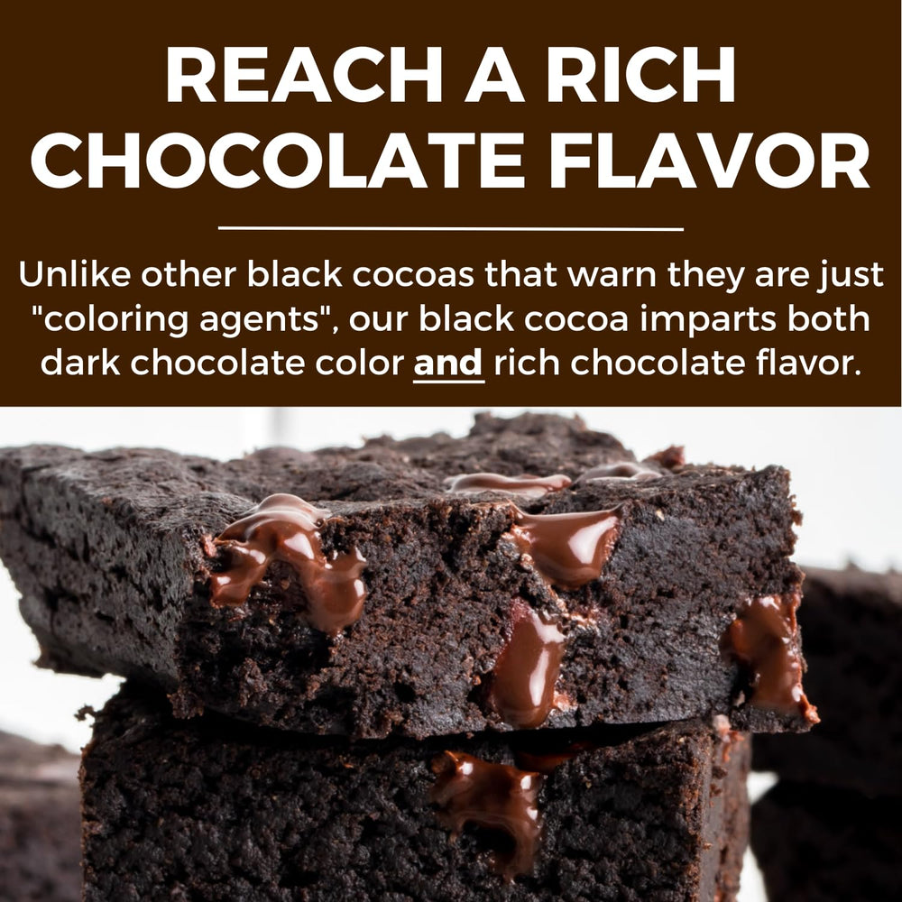 MODERN MOUNTAIN used in sandwich cookies, showing dramatic black color and appeal