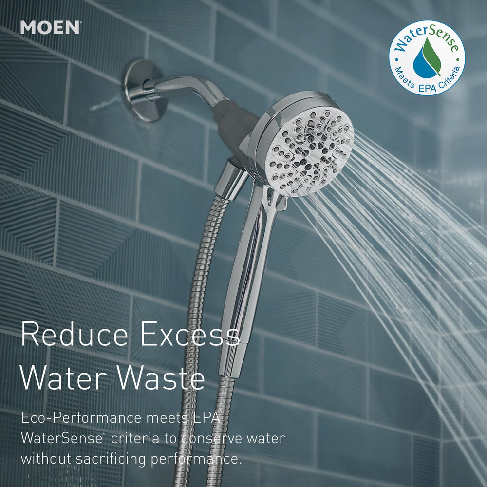 Moen manguera metálica extendida de 60" para mayor alcance y flexibilidad