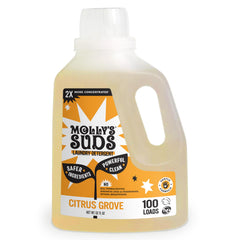 Molly's Suds front bottle showing label and 52 oz size for clear product identification and benefit