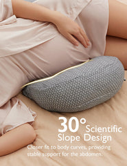 Momcozy cuña abdominal con velcro ajustable para mayor confort