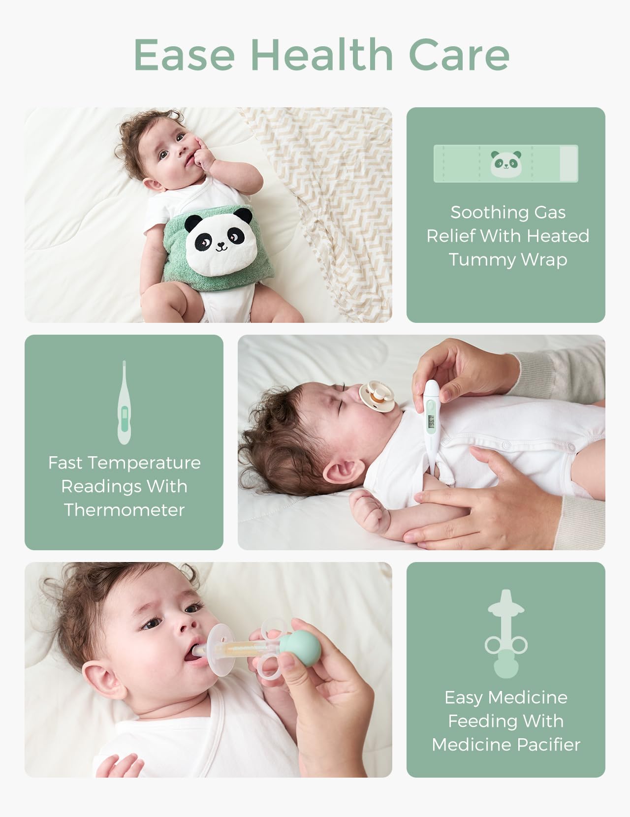 Momcozy cepillo de silicona textura suave que protege cuero cabelludo del bebé