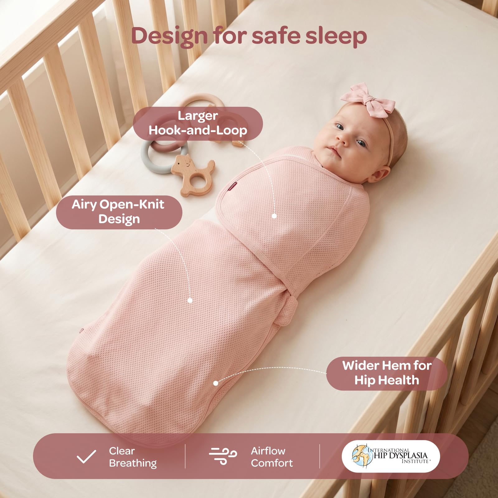 Momcozy gráfico comparativo que ilustra mayor flujo de aire
