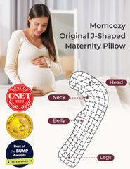 Momcozy detalle de costuras resistentes que aumentan durabilidad