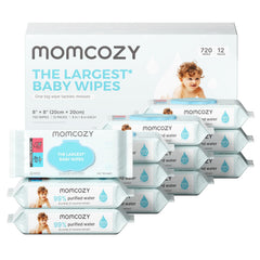 Momcozy empaque frontal mostrando diseño y tamaño grande