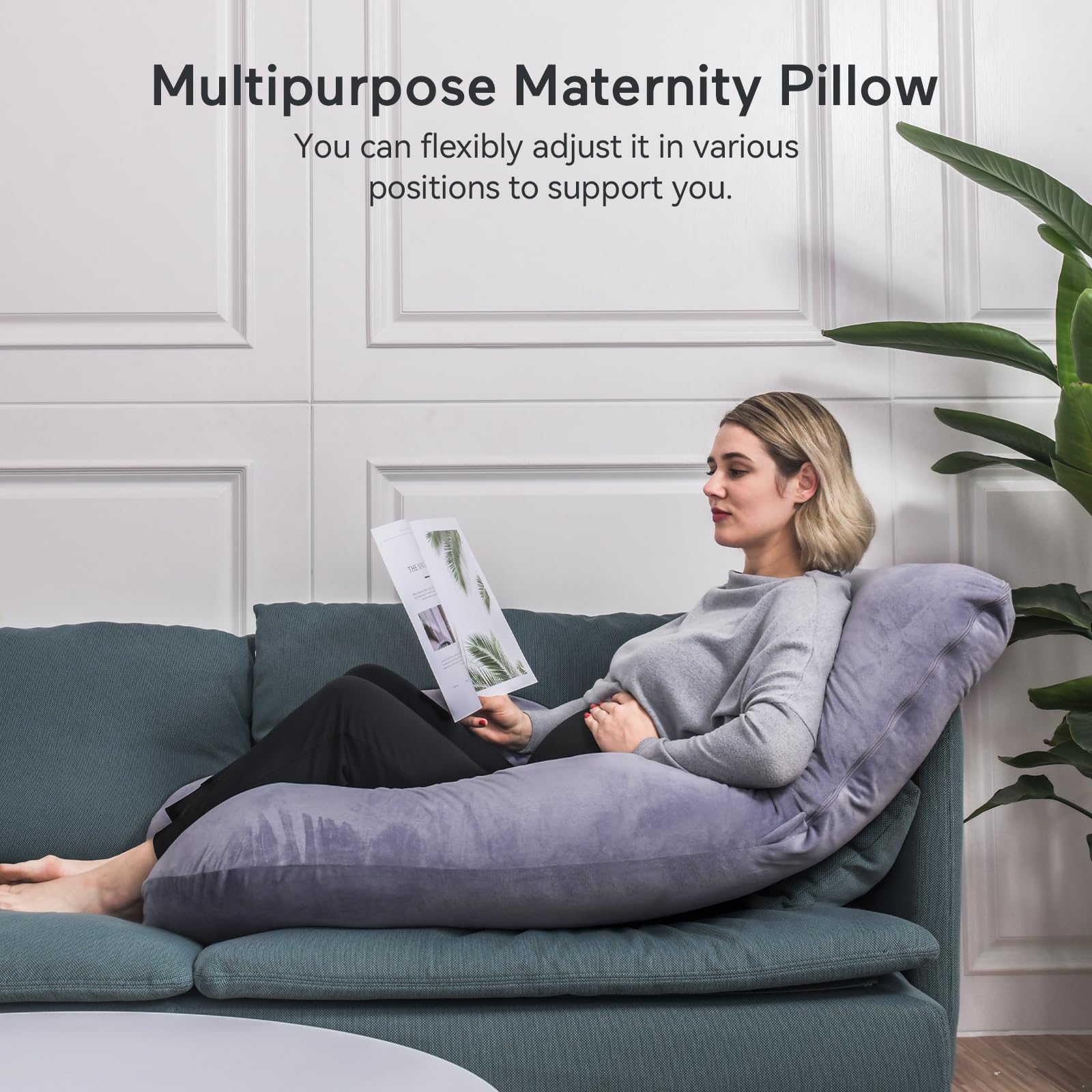 Momcozy etiqueta y tejidos mostrando materiales pensados para durabilidad