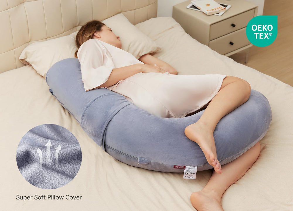 Momcozy uso con almohada de cabeza propia para comodidad personalizada