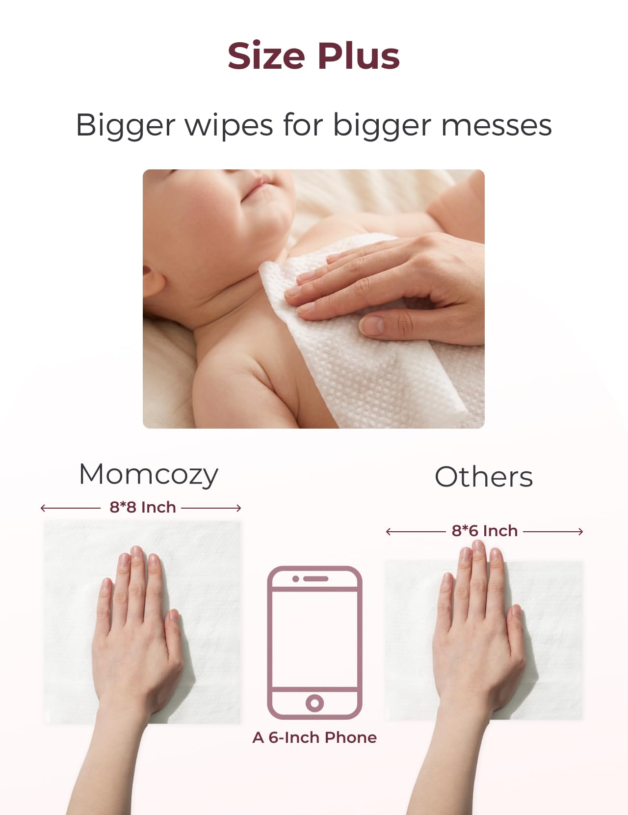 Momcozy tapa snap-seal cerrada que mantiene la humedad