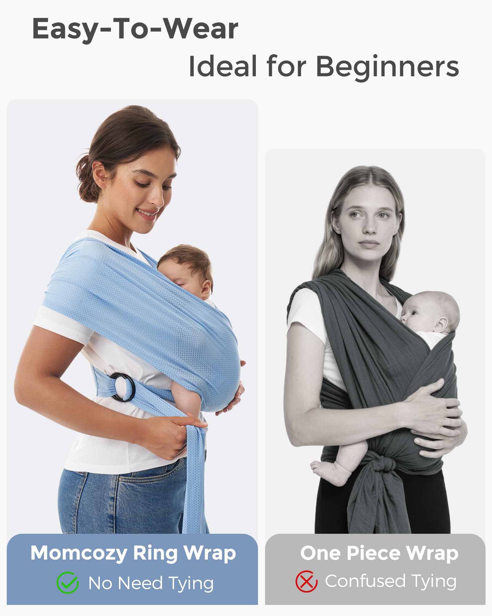 Momcozy tela de secado rápido ideal para días calurosos y playa
