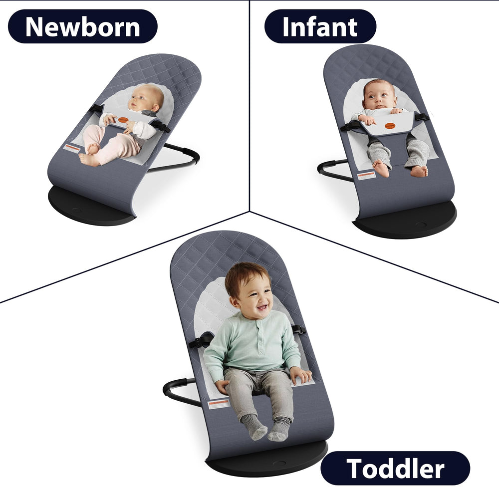 Mommyhug primer plano del tejido y malla transpirable para confort