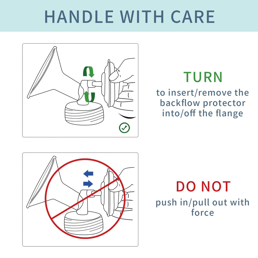 Momstouch biberón con anilla y disco sellador, fácil almacenamiento